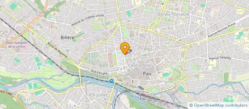 localisation de l'entreprise SOCIETE CIVILE PROFESSIONNELLE D'AVOCATS CAMESCASSE - ABDI SUCCESSEURS DE LA SCP DUMAS-COLNOT - CAMESCASSE - ABDI à PAU