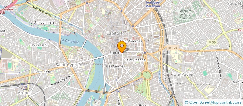 localisation de l'entreprise SOCIETE CIVILE PROFESSIONNELLE D'AVOCATS FLINT - SAINT-GENIEST - GINESTA  TOULOUSE