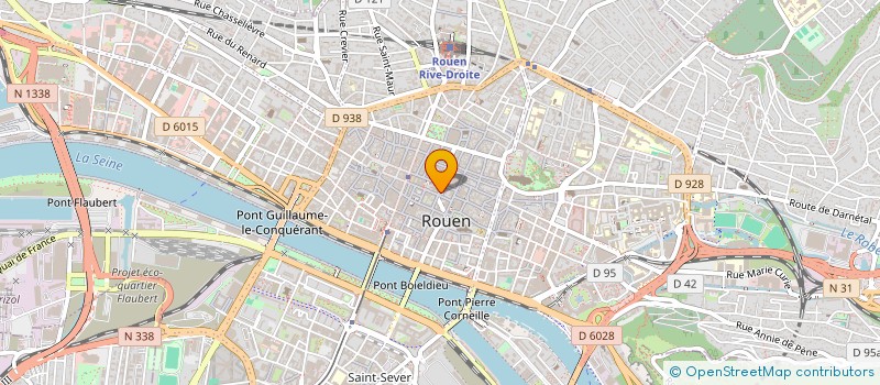 localisation de l'entreprise SOCIETE CIVILE PROFESSIONNELLE D'AVOCATS GODDEFROY-GANCEL ET GRECO  ROUEN