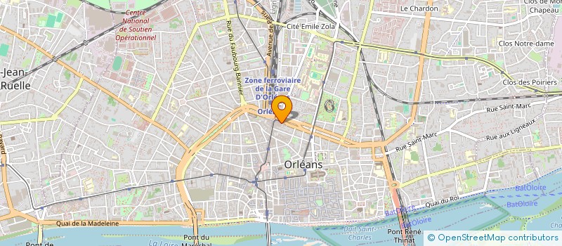 localisation de l'entreprise SOCIETE CIVILE PROFESSIONNELLE D'AVOCATS GUILLAUMA - PESME - JENVRIN à ORLEANS
