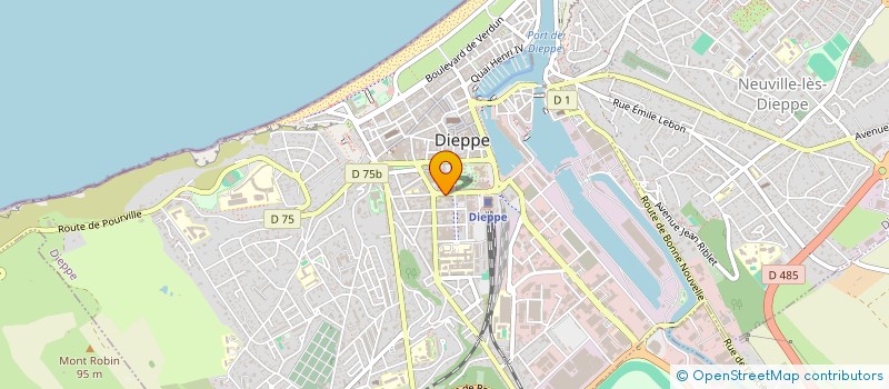 localisation de l'entreprise SOCIETE CIVILE PROFESSIONNELLE D'AVOCATS LEMAIRE - QUATRAVAUX  DIEPPE