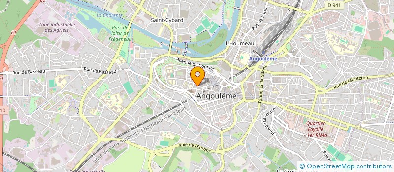 localisation de l'entreprise SOCIETE CIVILE PROFESSIONNELLE D'AVOCATS NICOLAS BRUNEAU - SEBASTIEN GROLLEAU à ANGOULEME