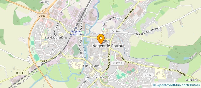 localisation de l'entreprise SOCIETE CIVILE PROFESSIONNELLE D'AVOCATS NOMBLOT - LEROY à NOGENT-LE-ROTROU