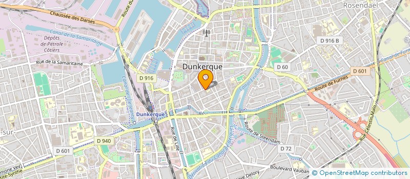 localisation de l'entreprise SOCIETE CIVILE PROFESSIONNELLE D'AVOCATS ROSSEEL AVOCATS à DUNKERQUE