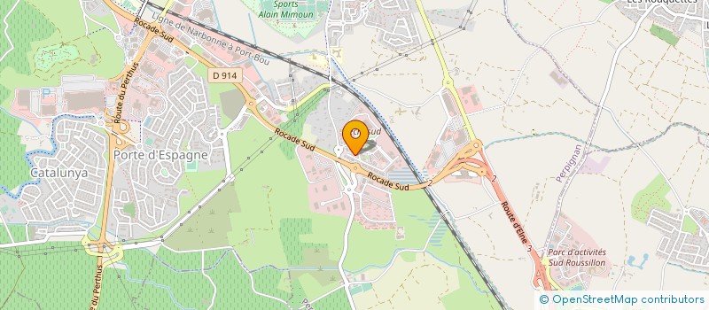 localisation de l'entreprise SOCIETE CIVILE PROFESSIONNELLE D'AVOCATS VERGELLY-DALMAU-DARIO  PERPIGNAN