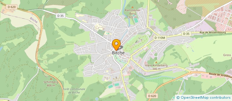 localisation de l'entreprise SOCIETE CIVILE PROFESSIONNELLE D'INFIRMIERES BEHR-KERN-SCHAEFER-SCHAEFER à BITCHE