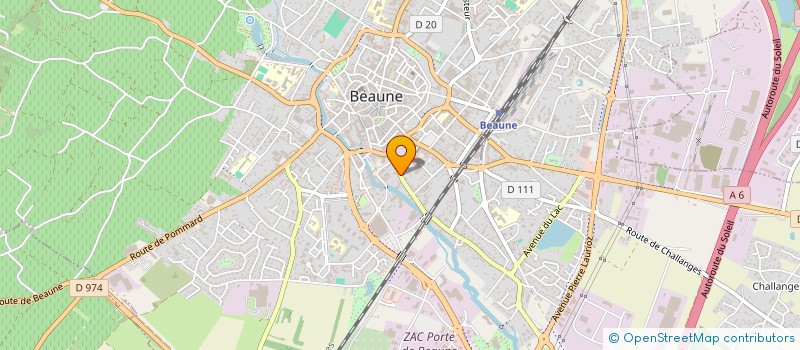 localisation de l'entreprise SOCIETE CIVILE PROFESSIONNELLE D'INFIRMIERES BROUX-SEYMARD-MISSET-FECHOZ-BLIN à BEAUNE