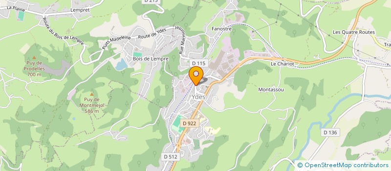 localisation de l'entreprise SOCIETE CIVILE PROFESSIONNELLE D'INFIRMIERES CALMELS - BRUGEAILLE - AVRARD - MAZEIRAT à YDES