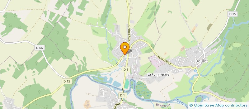 localisation de l'entreprise SOCIETE CIVILE PROFESSIONNELLE D'INFIRMIERES COLPO - FOURNIER  ETUZ