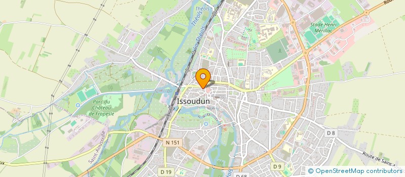 localisation de l'entreprise SOCIETE CIVILE PROFESSIONNELLE D'INFIRMIERES LAMALLE-GOURIER -VARNIER à ISSOUDUN