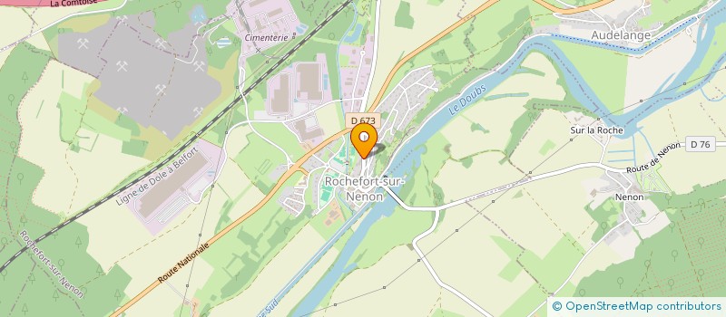 localisation de l'entreprise SOCIETE CIVILE PROFESSIONNELLE D'INFIRMIERES PHILIBERT GOICHOT à ROCHEFORT-SUR-NENON