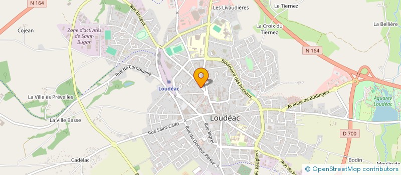 localisation de l'entreprise SOCIETE CIVILE PROFESSIONNELLE D'INFIRMIERS DESSAUDES LAURINO à LOUDEAC