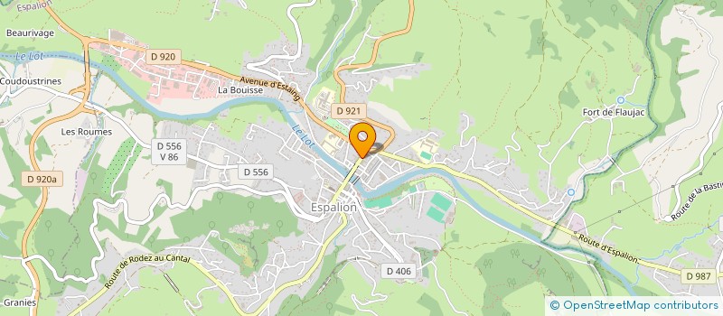 localisation de l'entreprise SOCIETE CIVILE PROFESSIONNELLE D'INFIRMIERS : LAURENCE VALERO - LAURE AYRAL - DOMINIQUE AYRAL - SANDRINE FRANCOIS - ANNE  SAINT-COME-D'OLT