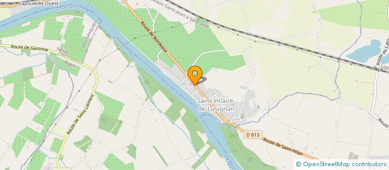 localisation de l'entreprise SOCIETE CIVILE PROFESSIONNELLE D'INFIRMIERS TONUS-BOISSIERES  SAINT-HILAIRE-DE-LUSIGNAN