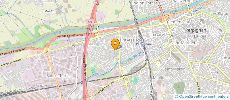 localisation de l'entreprise SOCIETE CIVILE PROFESSIONNELLE DE CHIRURGIE THORACIQUE ET CARDIOVASCULAIRE DES DOCTEURS MARC BEAUFIGEAU FRANCOIS MONASSI  PERPIGNAN