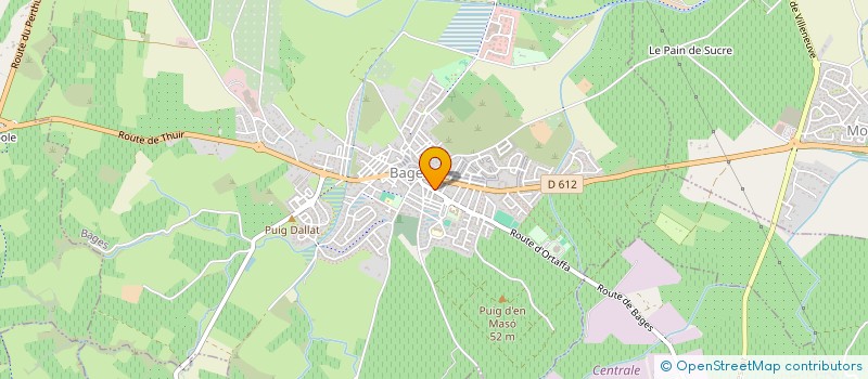 localisation de l'entreprise SOCIETE CIVILE PROFESSIONNELLE DE CHIRURGIENS- DENTISTES DES DOCTEURS JIMENEZ ET OUSTRIC  BAGES