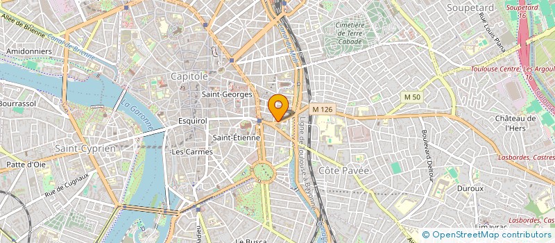 localisation de l'entreprise SOCIETE CIVILE PROFESSIONNELLE DE CHIRURGIENS-DENTISTES DURAND & ASSOCIES  TOULOUSE