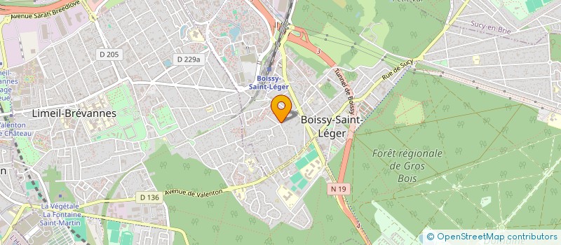 localisation de l'entreprise SOCIETE CIVILE PROFESSIONNELLE DE CHIRURGIENS-DENTISTES GIUNTA à BOISSY-SAINT-LEGER