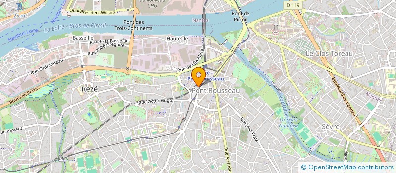 localisation de l'entreprise SOCIETE CIVILE PROFESSIONNELLE DE CHIRURGIENS DENTISTES PRENAUD JOUDON BEUNARD TELLIEZ  REZE