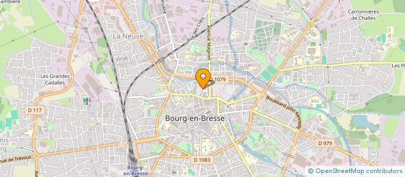 localisation de l'entreprise SOCIETE CIVILE PROFESSIONNELLE DE DIRECTEURS DE LABORATOIRE D'ANALYSES DE BIOLOGIE MEDICALE BOISTE - CALEN à BOURG-EN-BRESSE