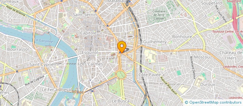 localisation de l'entreprise SOCIETE CIVILE PROFESSIONNELLE DE MASSEURS KINESITHERAPEUTES DUGIMONT DE OLIVEIRA MARTY SOK à TOULOUSE