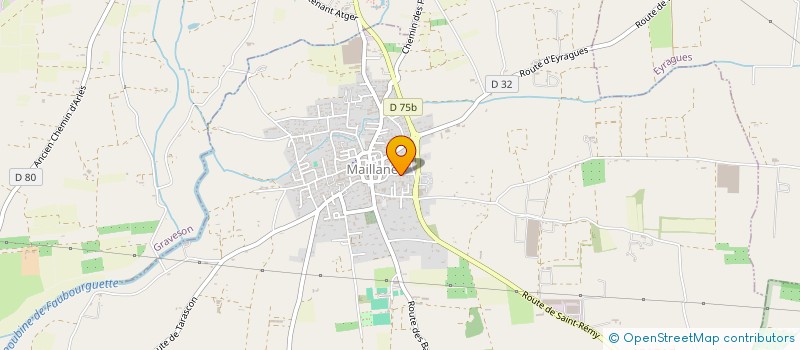 localisation de l'entreprise SOCIETE CIVILE PROFESSIONNELLE DE MEDECINS DES DOCTEURS DELPHINE VASSAL-ARRIGONI & FABIENNE MERMIN-DROUIN  MAILLANE