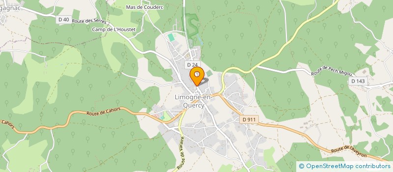 localisation de l'entreprise SOCIETE CIVILE PROFESSIONNELLE DE MEDECINS-DOCTEURS GABRIELLE HENGY-FREDERIC JEAN  LIMOGNE-EN-QUERCY