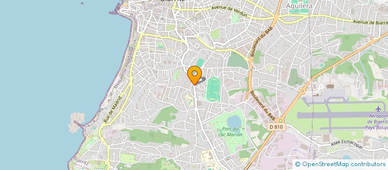 localisation de l'entreprise SOCIETE CIVILE PROFESSIONNELLE DE VETERINAIRES D'ARCANGELA COMBELLES à BIARRITZ