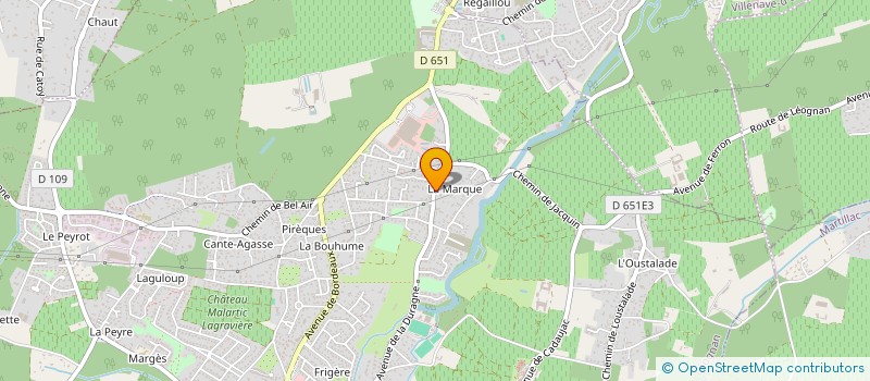 localisation de l'entreprise SOCIETE CIVILE PROFESSIONNELLE DE VETERINAIRES MENTIERE- IGLESIAS à LEOGNAN