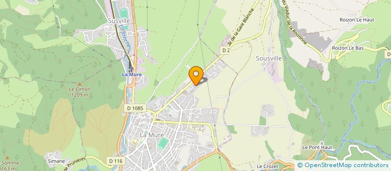 localisation de l'entreprise SOCIETE CIVILE PROFESSIONNELLE DE VETERINAIRES SOUCHERE PAGES CAINAUD à LA MURE