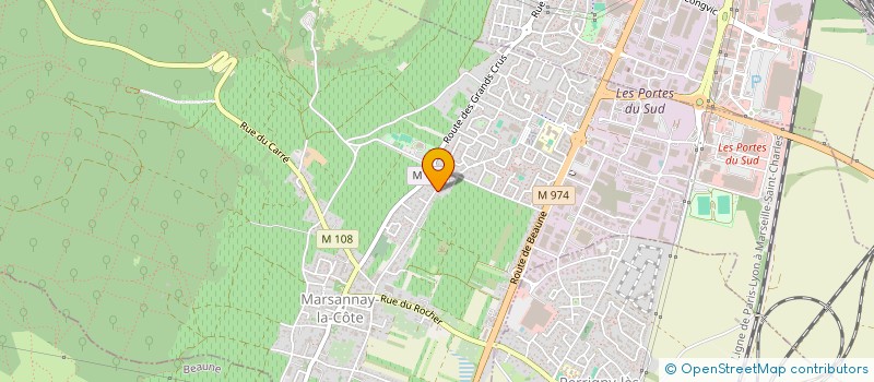 localisation de l'entreprise SOCIETE CIVILE PROFESSIONNELLE DES DOCTEURS ISABELLE ET PHILIPPE SIEUX à MARSANNAY-LA-COTE
