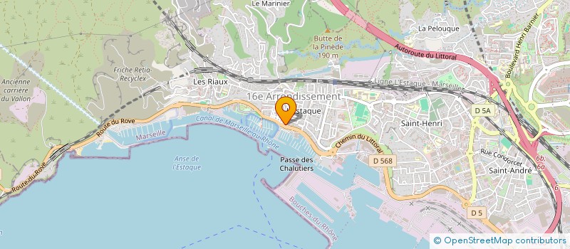 localisation de l'entreprise SOCIETE CIVILE PROFESSIONNELLE DU CHIRURGIEN DENTISTE MYLENE NOUALI à MARSEILLE