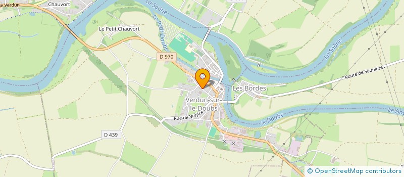 localisation de l'entreprise SOCIETE CIVILE PROFESSIONNELLE DU DOCTEUR VETERINAIRE VYNCKIER à VERDUN-SUR-LE-DOUBS