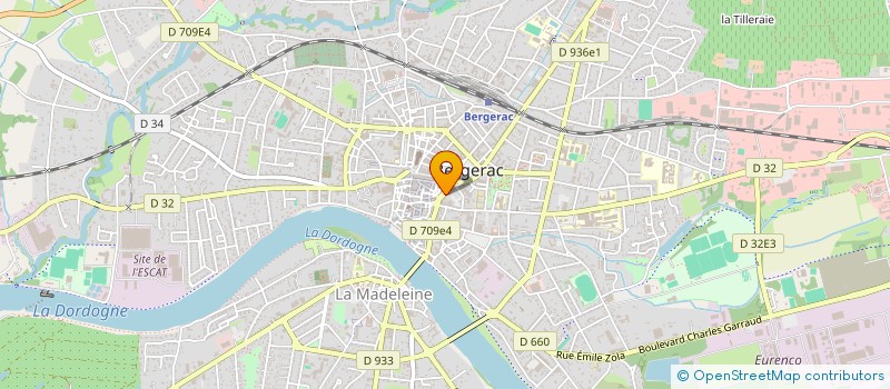 localisation de l'entreprise SOCIETE CIVILE PROFESSIONNELLE INTERBARREAUX LDJ-AVOCATS à BERGERAC