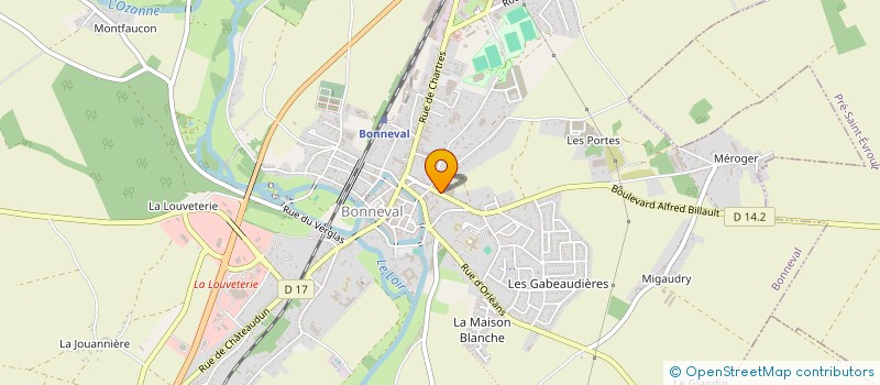 localisation de l'entreprise SOCIETE CIVILE PROFESSIONNELLE MAUD LHUILLERY-TESSIER, NOTAIRE ASSOCIE, TITULAIRE D'UN OFFICE NOTARIAL à BONNEVAL