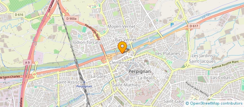 localisation de l'entreprise SOCIETE CIVILE PROFESSIONNELLE VISIS à PERPIGNAN