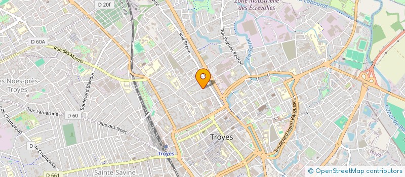 localisation de l'entreprise SOCIETE CIVILE PROMPSY à TROYES