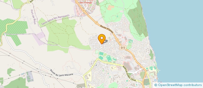 localisation de l'entreprise SOCIETE CIVILE PROVENCALE DE GESTION  MARTIGUES