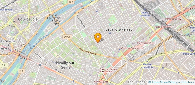 localisation de l'entreprise SOCIETE CIVILE PROXIS DEVELOPPEMENT à LEVALLOIS-PERRET