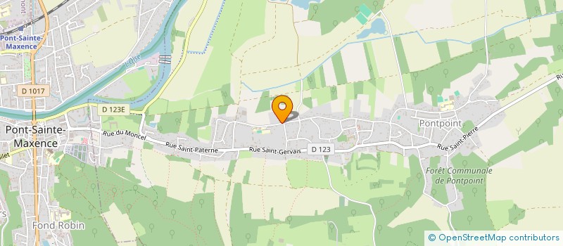 localisation de l'entreprise SOCIETE CIVILE PSL CONSEIL à PONTPOINT