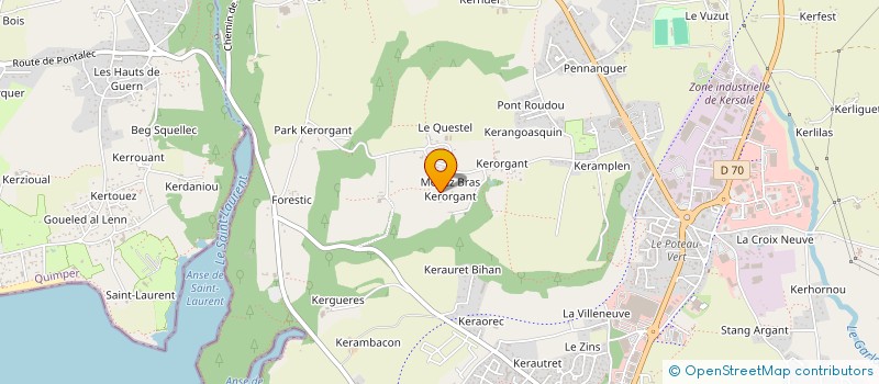 localisation de l'entreprise SOCIETE CIVILE PYMALINE à CONCARNEAU