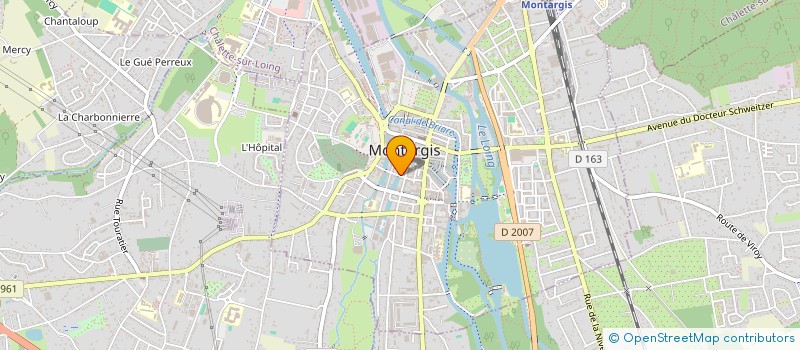 localisation de l'entreprise SOCIETE CIVILE PYQUE  MONTARGIS