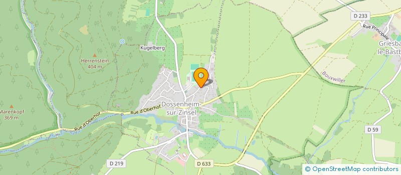 localisation de l'entreprise SOCIETE CIVILE R.H.D.  DOSSENHEIM-SUR-ZINSEL