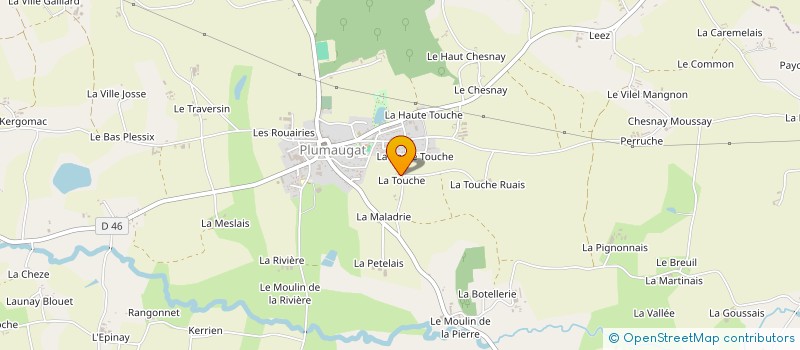 localisation de l'entreprise SOCIETE CIVILE R.N.M. PAR ABREVIATION SC R.N.M.  PLUMAUGAT