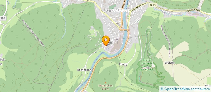 localisation de l'entreprise SOCIETE CIVILE RAFAEL  PONT-DE-ROIDE-VERMONDANS