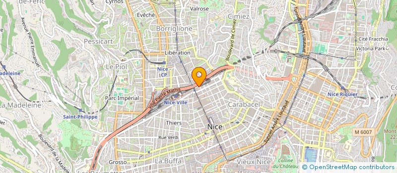 localisation de l'entreprise SOCIETE CIVILE RAIMBALDI à NICE