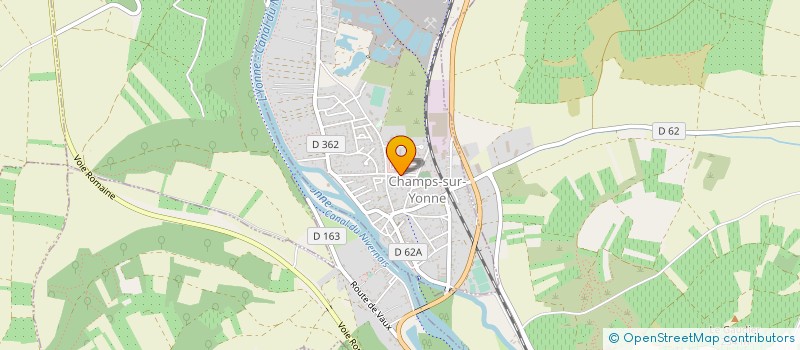 localisation de l'entreprise SOCIETE CIVILE RAMI 89  CHAMPS-SUR-YONNE