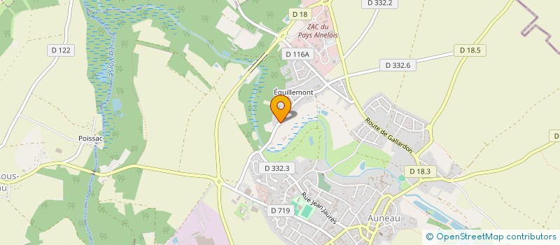 localisation de l'entreprise SOCIETE CIVILE RAYLIS à AUNEAU-BLEURY-SAINT-SYMPHORIEN
