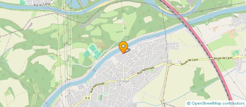 localisation de l'entreprise SOCIETE CIVILE REGAIN  JONAGE