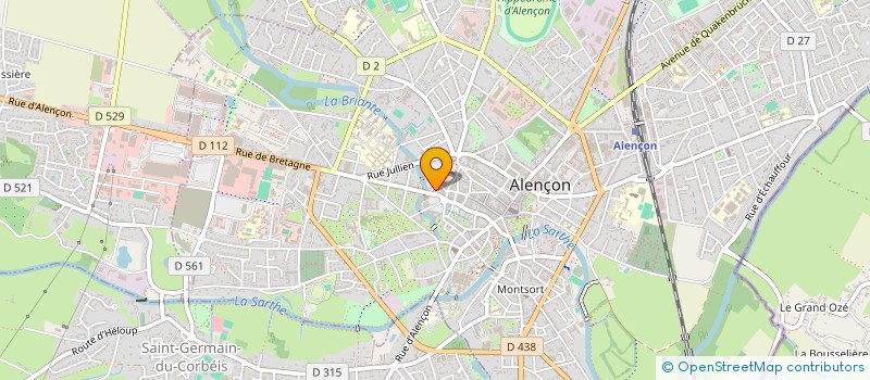 localisation de l'entreprise SOCIETE CIVILE RESIDENCE DESGENETTES à ALENCON